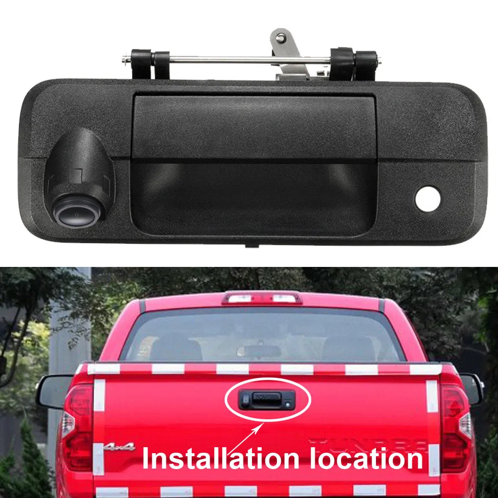 HD CCD ручка багажника автомобиля парковочная камера заднего вида для Toyota Tundra 2007 2013