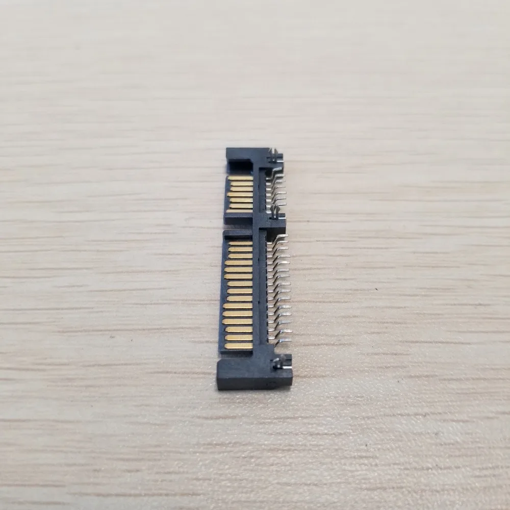 5 шт. SATA жесткий диск 90 градусов интерфейс SMT разъем 7Pin 15Pin 22Pin PCB в верхней части H: 1 4