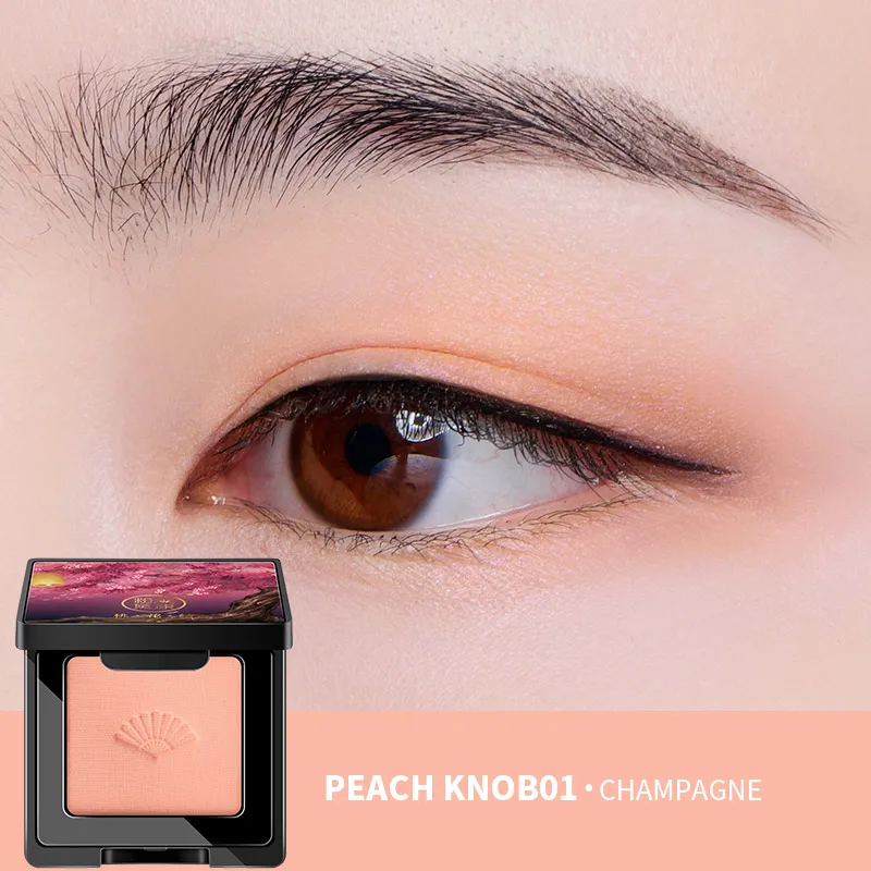 Peach knot 01 30 цветов, матовые тени для макияжа, блестящие тени для век, паллетта, Палетка, водостойкие пигмент, макияж, тени для век, деликатный макияж - Цвет: Peach knot 01