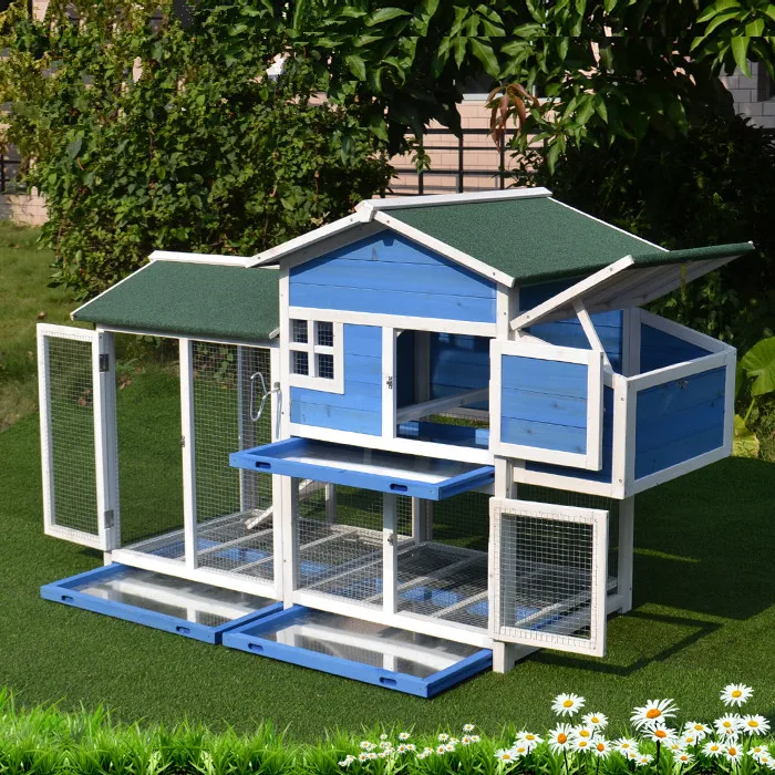 Деревянный вольер для кроликов для откорма куриное гнездо курятник roost henhouse клетка для голубя домашнее большое кошачье гнездо кролик гнездо клетка