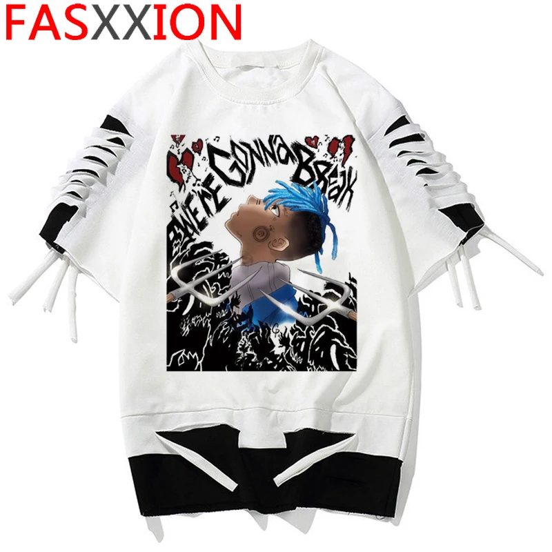 Xxxtentacion хип-хоп Swag Rapper футболка с принтом Мужская/wo Мужская Уличная забавная футболка уличная Футболка Модный Топ Футболка для мужчин/женщин - Цвет: W5658