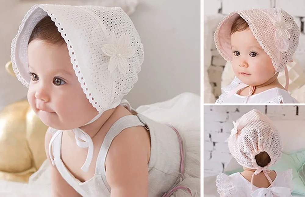 

Girls Infant Baby Newborn Kids Bucket Hat Children Cap Beanie Bonnet Hair Accessories Bebe Hats Baby-reborn Photography Props