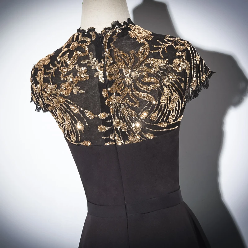 JANCEMBER 2019 последние легкие Роскошные вечерние платья кепки с коротким рукавом и