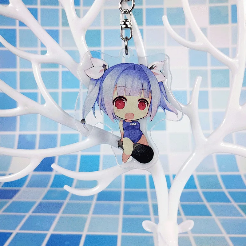 Kantai Коллекция Hibiki Yamato брелок для ключей цепочка Kan Colle llaveros para hombre charm bag|Брелоки| |