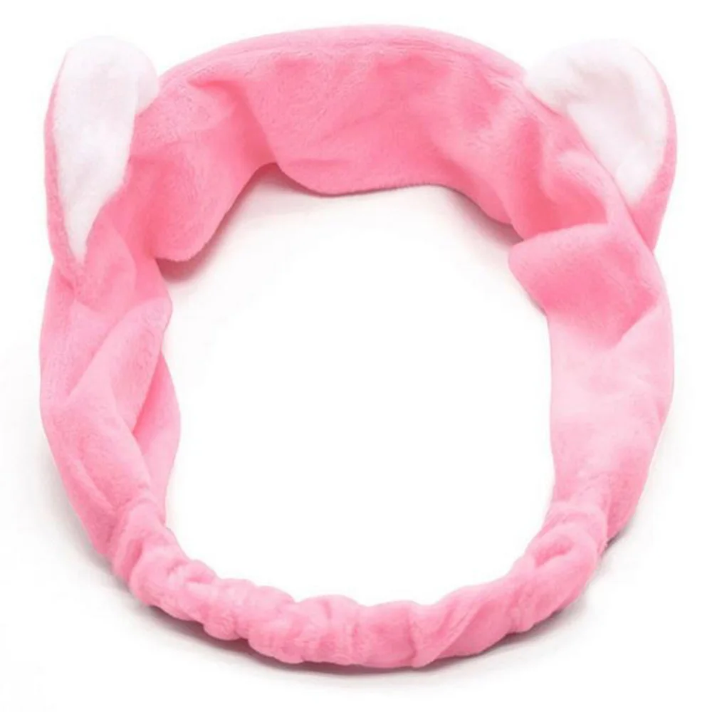 Кошачьими ушками повязки для женщин Hairband головной убор повязка на голову головные уборы орнамент брелок аксессуары для волос Макияж тоже