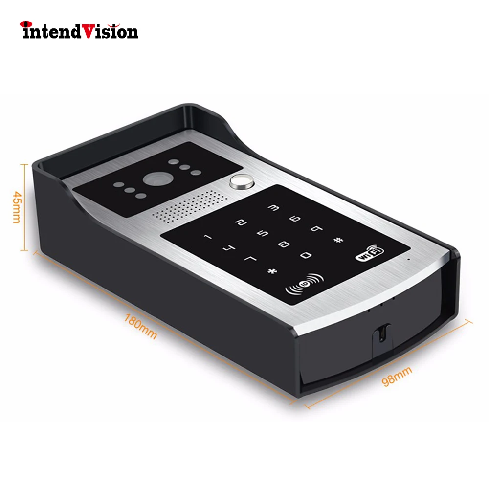 Intendvision Wi Fi домофон видеодомофон iOS Android поддержка дистанционного разблокировки