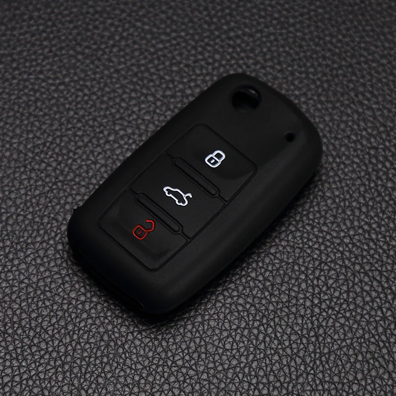 Чехол для ключей в автомобильном стиле силиконовый чехол VW Volkswagen polo passat b5 golf 4 5 6