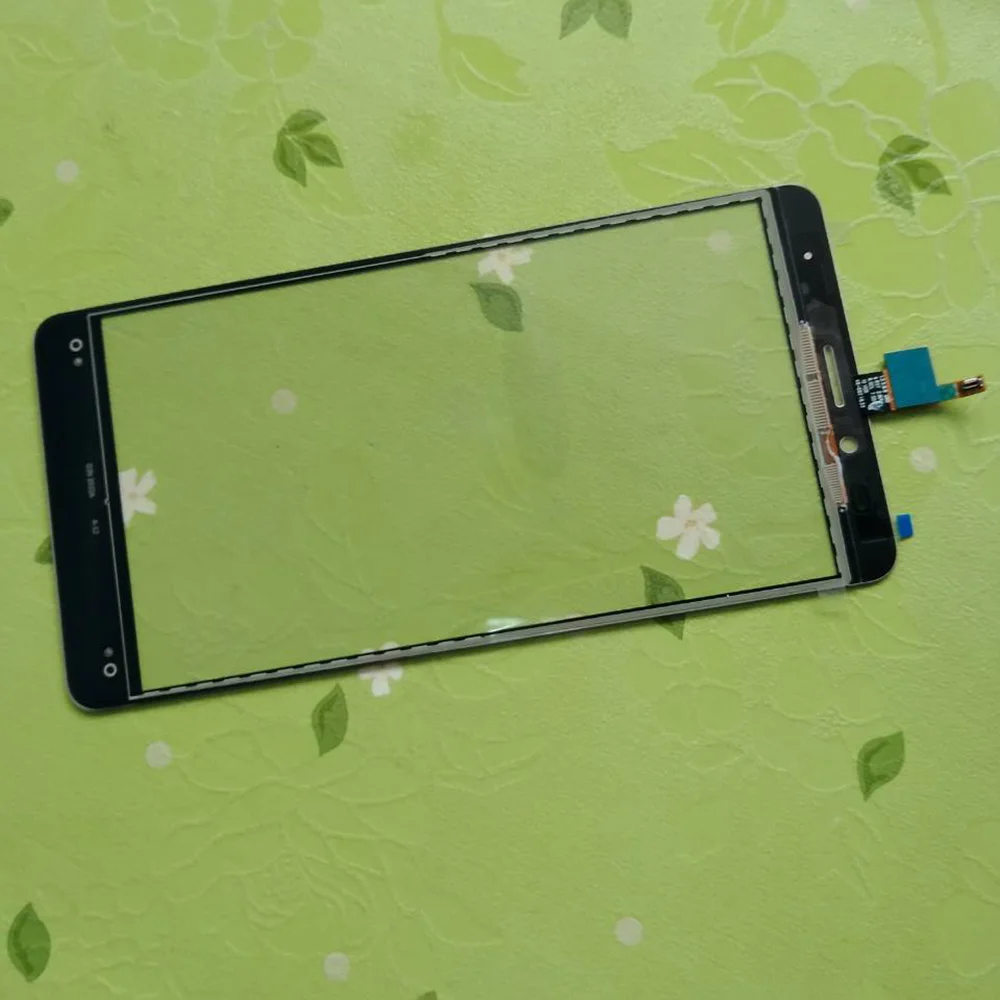 Черное золото 6 дюймов переднее внешнее стекло для infinix note 3x601 сенсорный экран