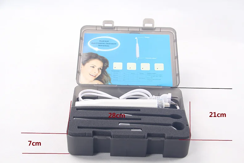 5 In 1 High Frequency Electrotherapy apparatus Spot Remover Facial Skin Care Spa whitening and acne clearing Beauty Device |