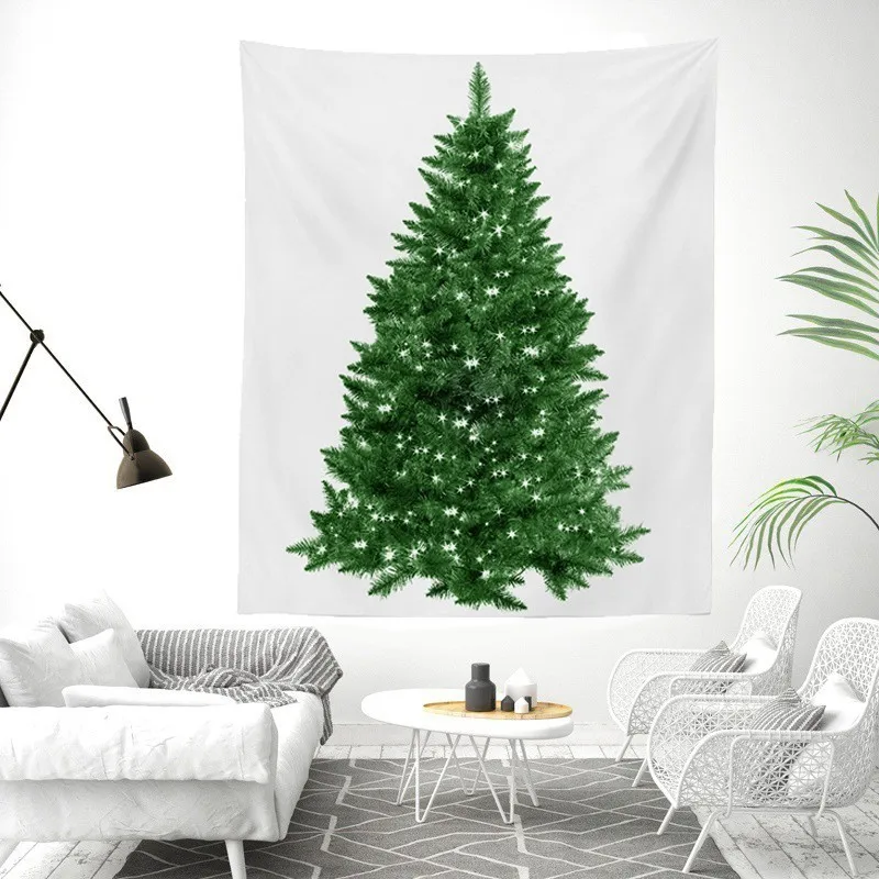 Рождественские елки Декор настенный гобелен природа Хиппи Boho Psychedelic настенная