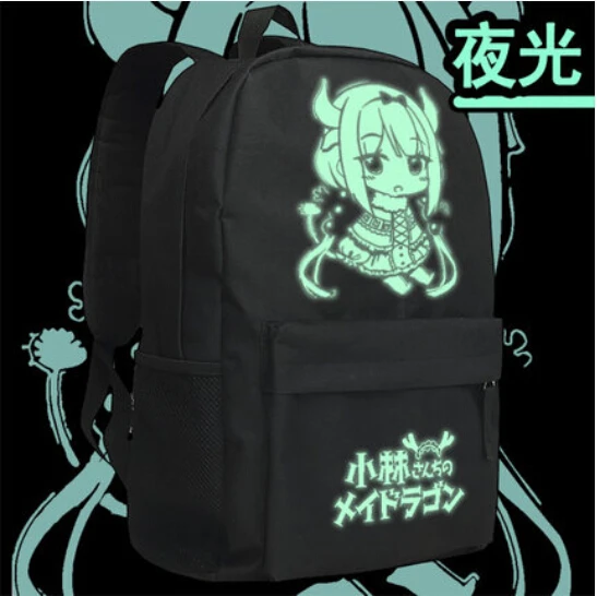 Новинка Miss Kobayashi's Dragon Maid Kobayashi san Chi no косплей Канны рюкзак мультяшная сумка аниме