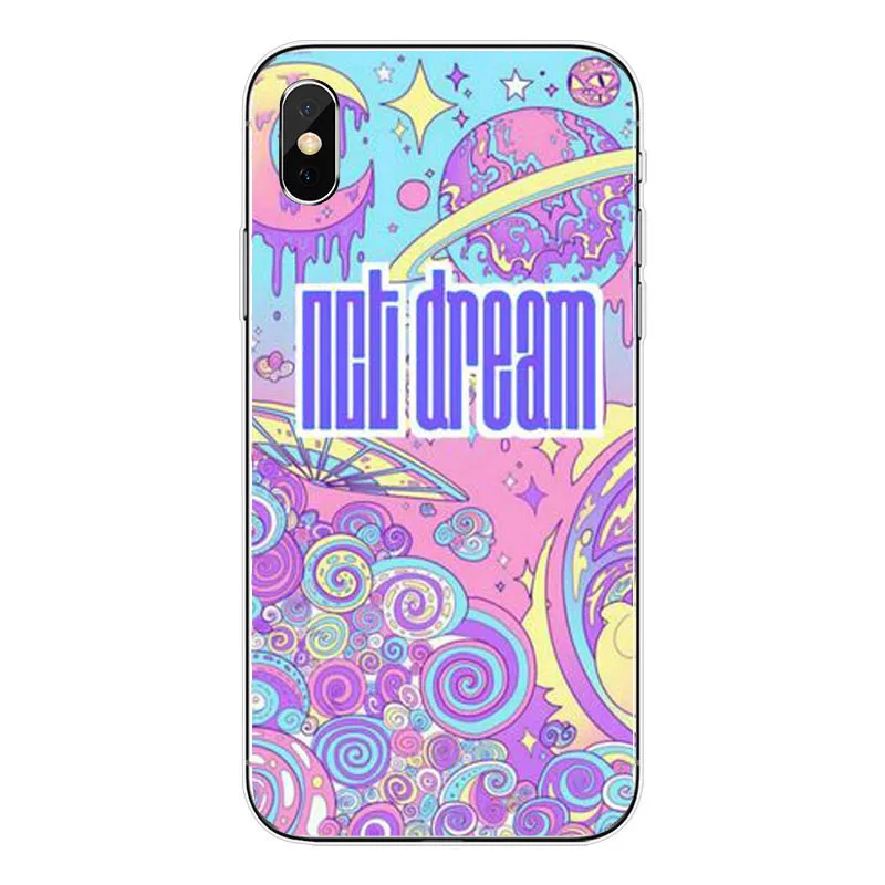 NCT 127 Kpop grupo Menino Мягкий ТПУ чехол Капа Do Telefone Para o iphone X XR XS MAX 8 7 6 PLUS 5 KPOP K.A.R.D MONSTA |