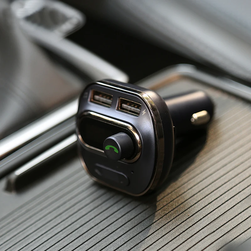 FM передатчик Bluetooth fm-модулятор автомобилей Bluetooth гарнитуры Car Kit MP3 аудио плеер Dual USB Автомобильное Зарядное устройство с ЖК-дисплей дисплей