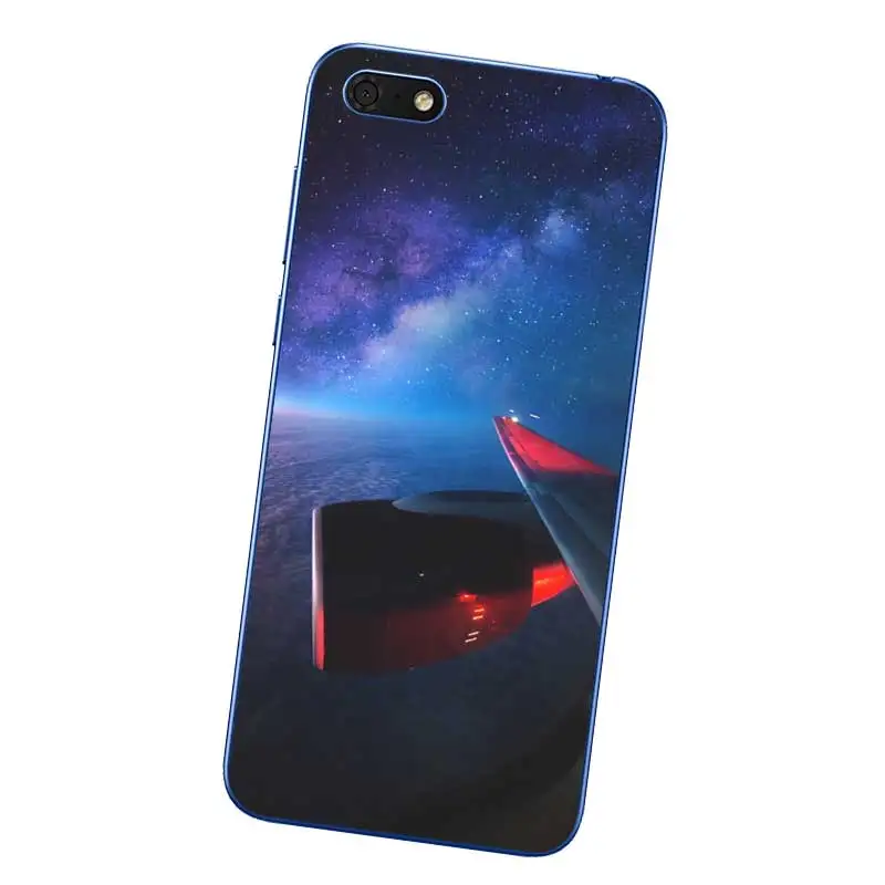 N243 самолет Fly Путешествия Мягкий ТПУ силиконовый чехол для huawei Honor 8C 8X9 10 20i V10 V20 Note10