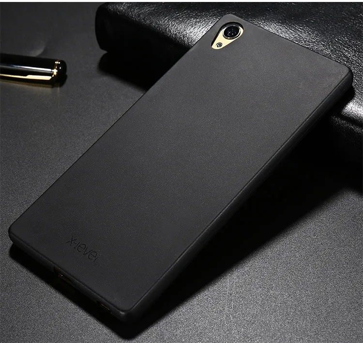 X-Level Guardian Мягкий матовый ТПУ чехол для Sony Xperia Z5 Plus задняя крышка Premium + E6833 E6853 E6883