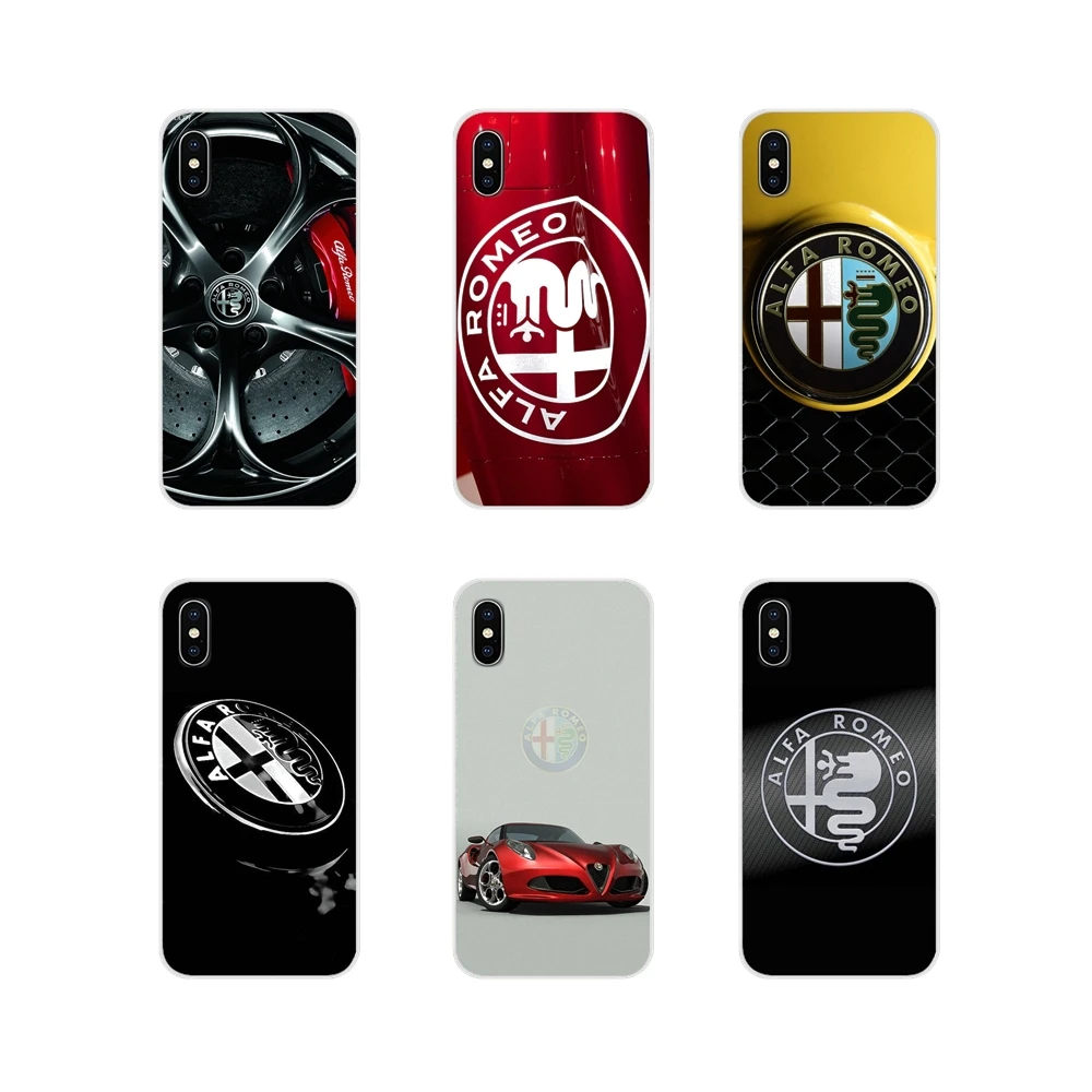 Аксессуары чехлы для телефонов Samsung Galaxy S3 S4 S5 Mini S6 S7 Edge S8 S9 S10 Lite Plus Note 4 5 8 9 Alfa Romeo
