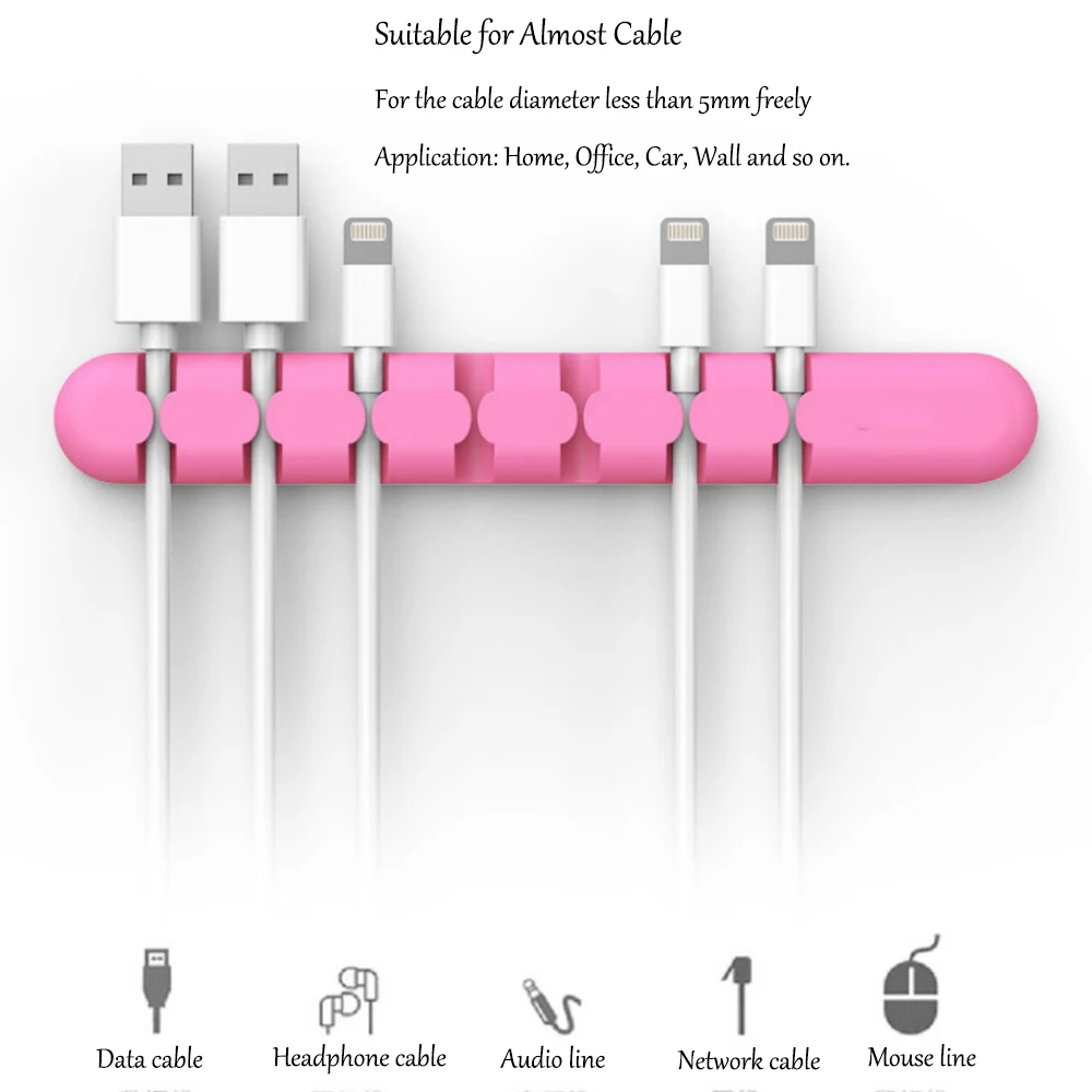 CBS кабель для намотки наушников usb-кабель Органайзер провод хранения шнур