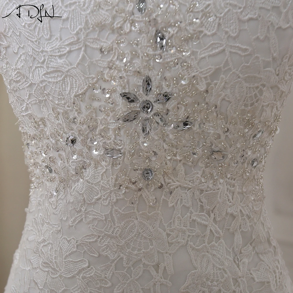 ADLN высококачественный расклешенный свадебное платье на заказа милое кружевное с