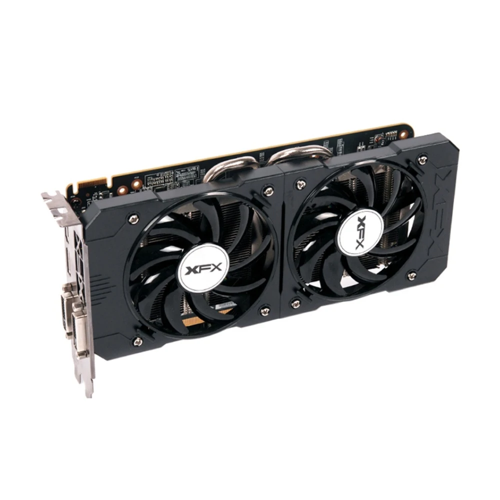Б/у видеокарты XFX R9 370X 4 ГБ GDDR5 256bit PCI-E HDMI DisplayPort графические карты для настольных