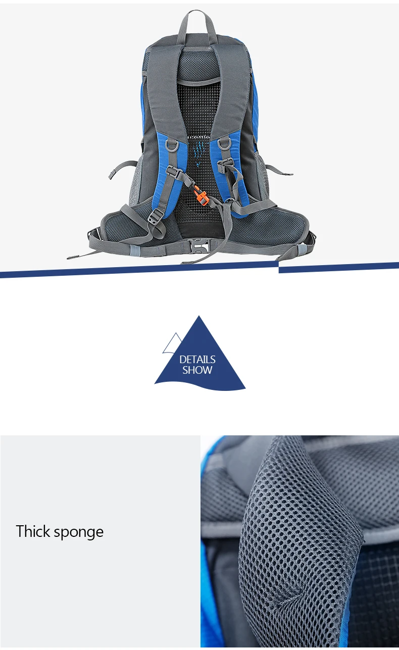 Hewolf 30L спортивный нейлоновый рюкзак для мужчин и женщин для кемпинга, походов, альпинизма, дышащие тактические сумки, рюкзак с дождевиком