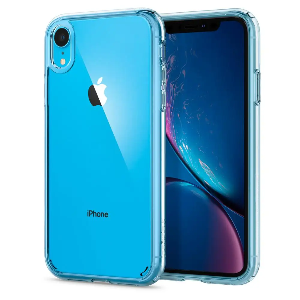 100% Оригинальные ультрагибридные прозрачные чехлы SPIGEN для iPhone XR (6 1 дюйма) - купить