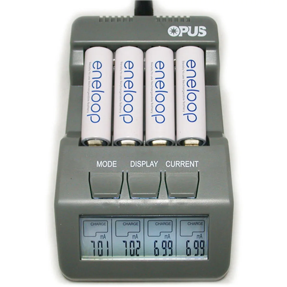 Высокое качество оригинальный Opus BT C700 Зарядное устройство NiCd NiMh ЖК дисплей