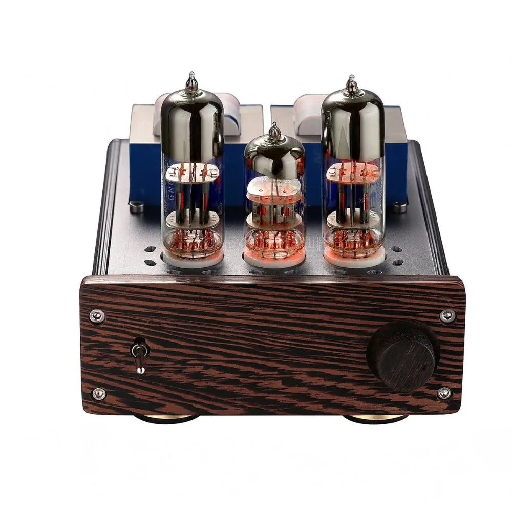Nobsound Hi Fi стерео 6N2 + 6N6 вакуумный трубный усилитель и 2 дюймовый динамик розовое