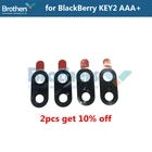 Объектив задней камеры для BlackBerry Key2 Keytwo, стекло для камеры BlackBerry Keytwo HD, чехол для телефона, запасные части, замена AAA, 1 шт.