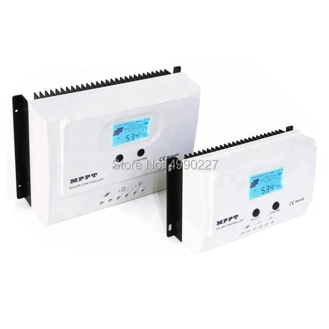 12V24V 20A ML2420 Автомобильная MPPT Контроллер заряда с ЖК дисплеем регулятор солнечного