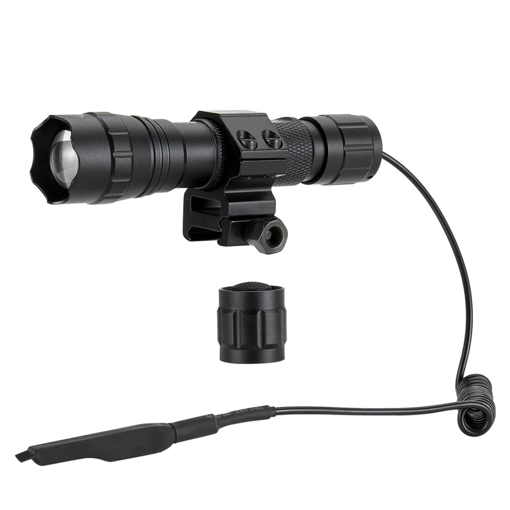 Тактический фонарик AloneFire tk503 с инфракрасным излучением тактический