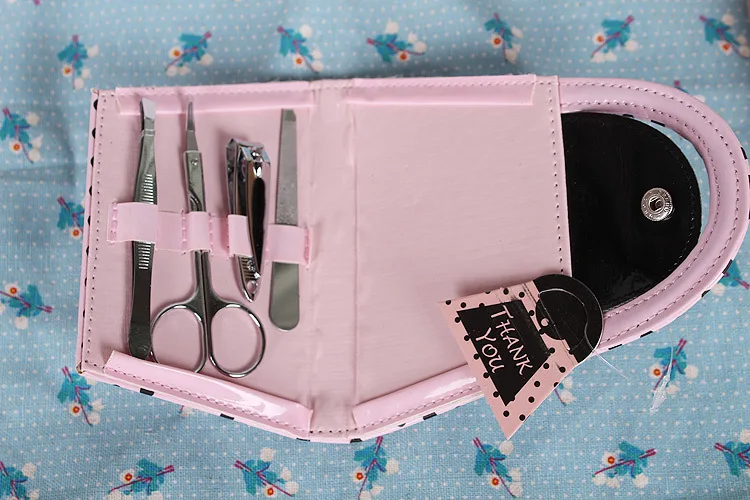 Маникюрный набор свадебные принадлежности сумки из натуральной кожи