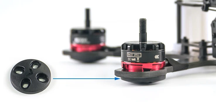 Пластиковые винты бамперы для гоночного квадрокоптера|motor shaft coupling|motor encoderd5 |