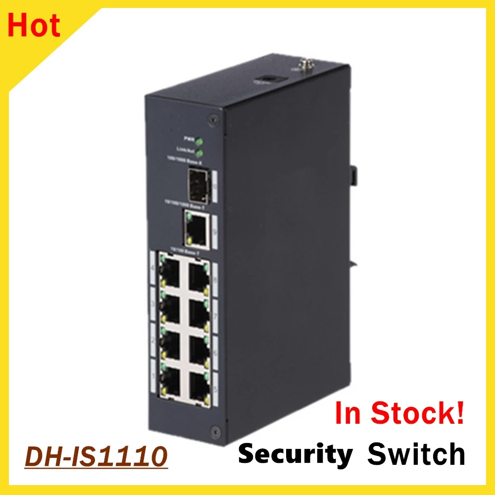Dahua специальный выключатель безопасности с 8 портами 10/100Base T Ethernet порты защита IP40