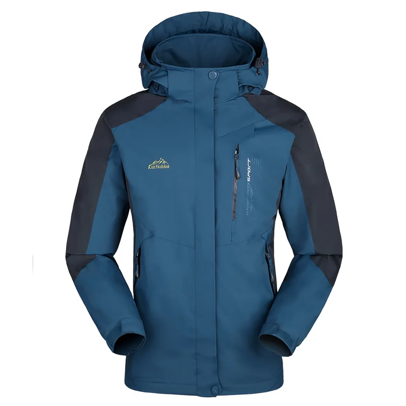 Ветровка с капюшоном для мужчин и женщин водонепроницаемая ветрозащитная куртка