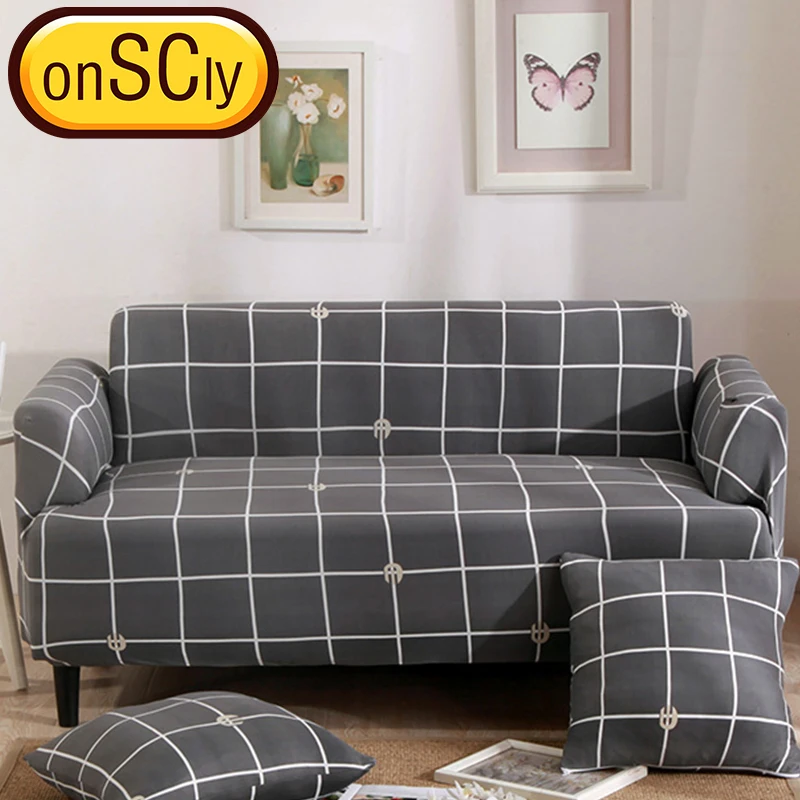 Линия протектор чехол на диван Slipcover мебель диване Крышка для дивана Чехлы для гостиной угловой диван крышка эластичный