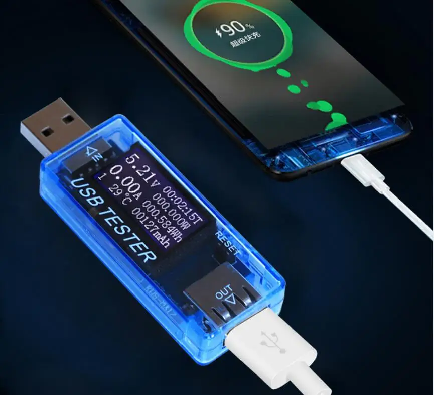 100 шт./лот dhl или fedex 8 в 1 QC2.0 3,0 4-30 в USB тестер для измерения напряжения тока монитор скидка 39