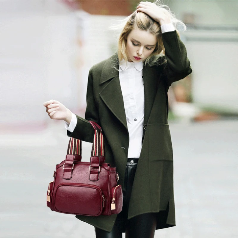 Youda Лидер продаж дизайнер Crossbody Сумка Винтаж из искусственной кожи дамы сумки для
