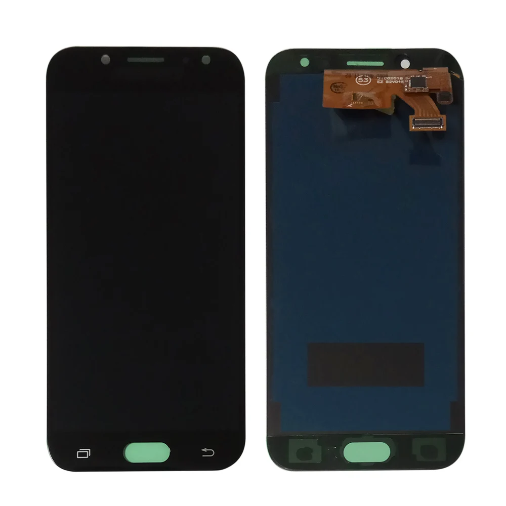 Регулируемый J530 для SAMSUNG Galaxy J5 Pro J530 J530F SM-J530FM/DS ЖК-дисплей кодирующий преобразователь сенсорного экрана в сборе с рамкой