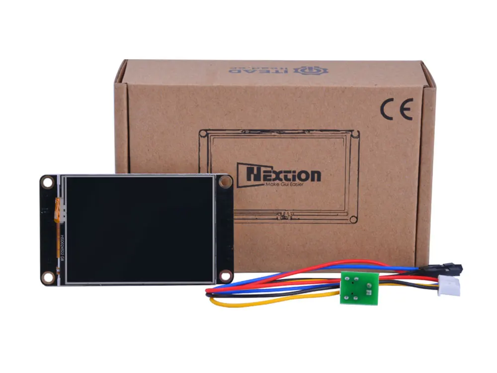 Nextion Enhanced NX3224K024-Generic 2,4 ''HMI с 16 Мб флэш-памяти/1024 байт EEPROM/большой ram сенсорный дисплей