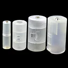 4 шт.компл. держатель адаптера сотового аккумулятора чехол конвертер переключатель АА к D переходник для батареек АА к C батарейный блок AAA к АА размер 2017