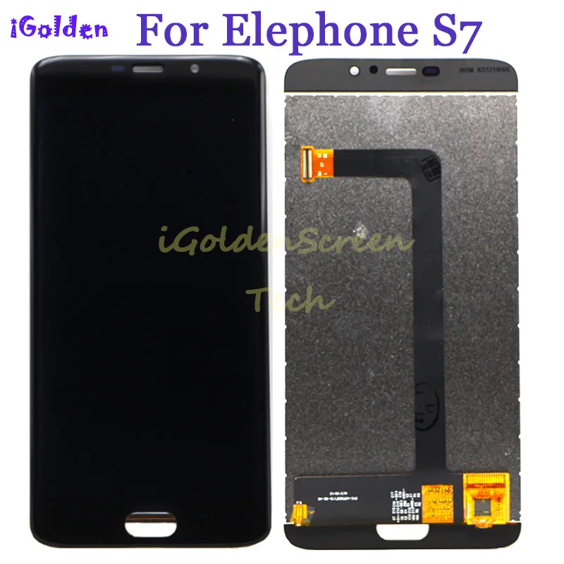 1920X1080 100% тест 5 дюймов Elephone S7 ЖК-экран ЖК-дисплей + сенсорная панель в сборе
