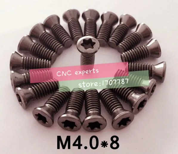 

10pcs M4.0*8mm CNC lathe tool spare screws Torx screws
