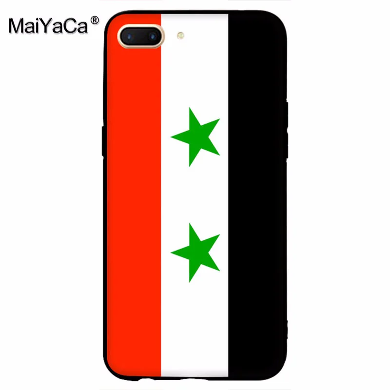 MaiYaCa Азербайджан Сирии Израиль Флаг Черный силиконовый мягкий чехол для