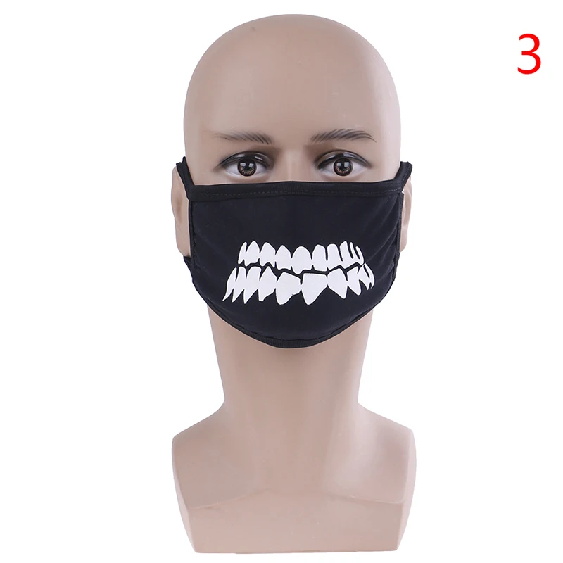 Шоколад Черная унисекс маска для лица Милая аниме маска для рта хлопковая ткань Анти Пыль загрязнения маски для мужчин и женщин держать теплый рот маска для лица - Цвет: Шоколад