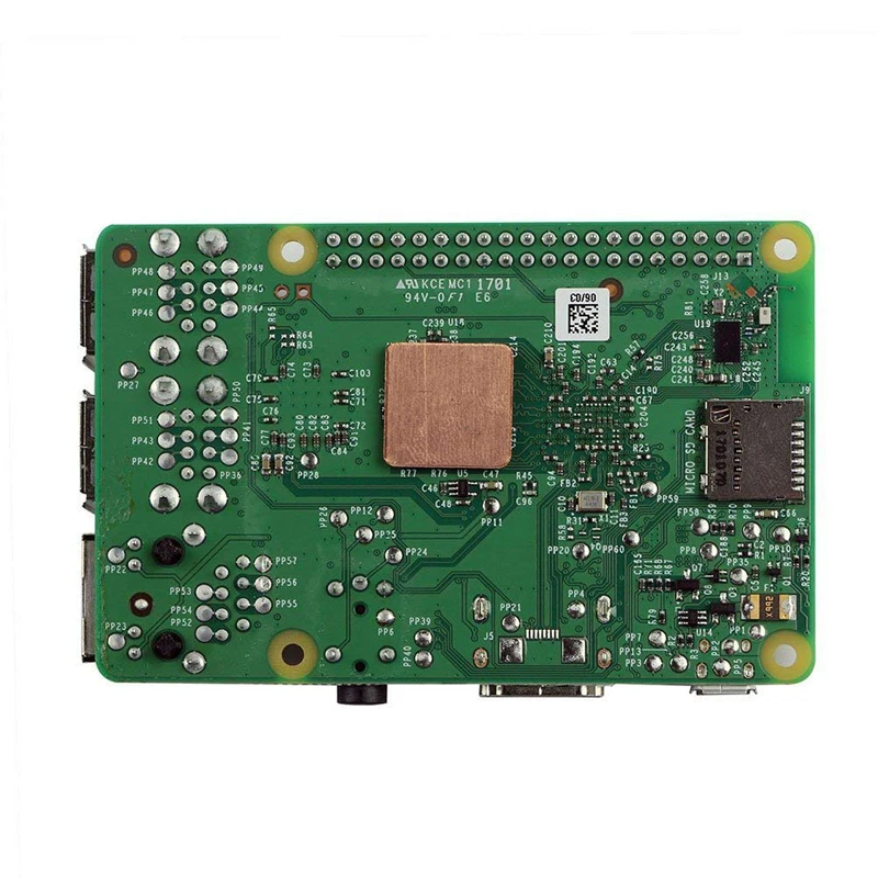 Raspberry Pi теплоотвод Комплект Алюминий + медь 3M 8810 Теплопроводящая клейкая лента