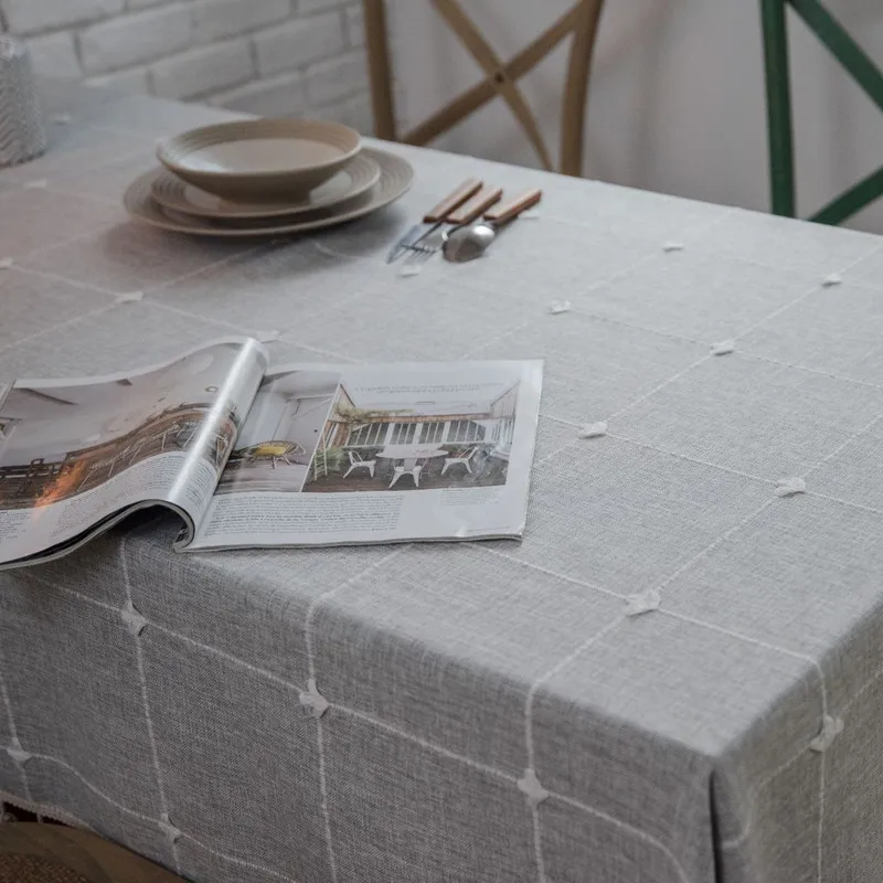 Tovaglia Cucina плед скатерть на стол льняная скатерть покровно Rectangulaire в сдержанном стиле Manteles Tafelkleed