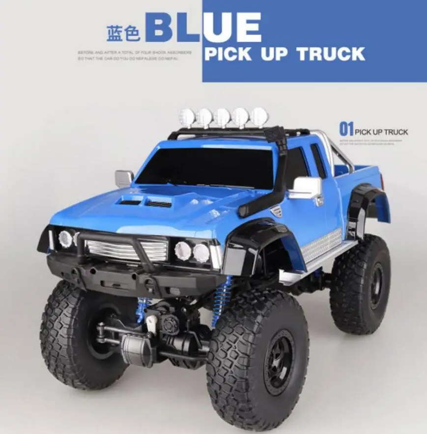 Модель электрического грузовика для пикапа Масштаб 2 4G 1:8 большой 4WD 4 колесный