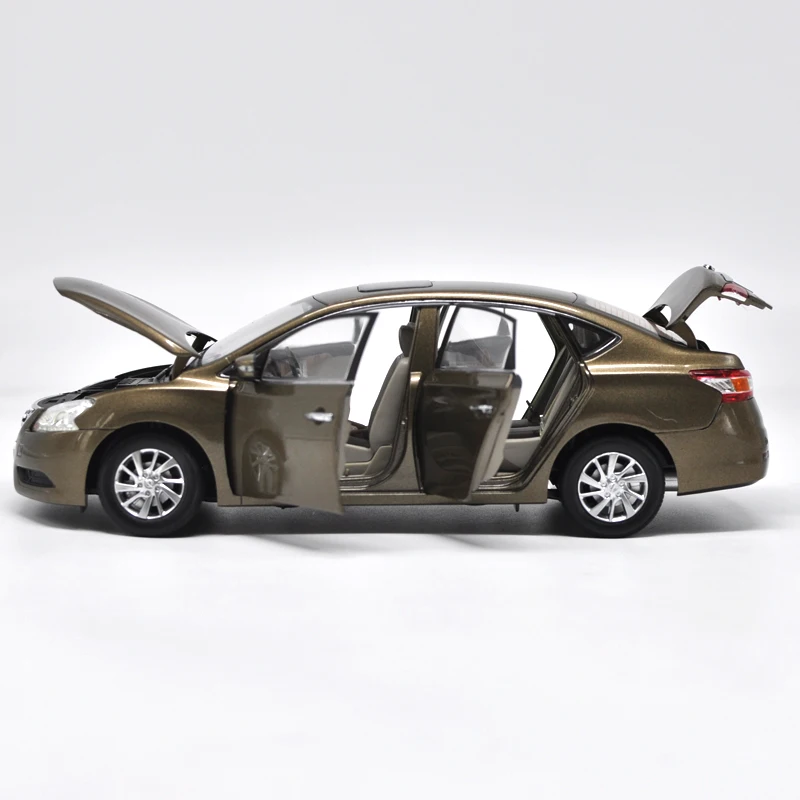 1:18 модели автомобилей из передового сплава высокая имитация Dongfeng NISSAN SYLPHY металла