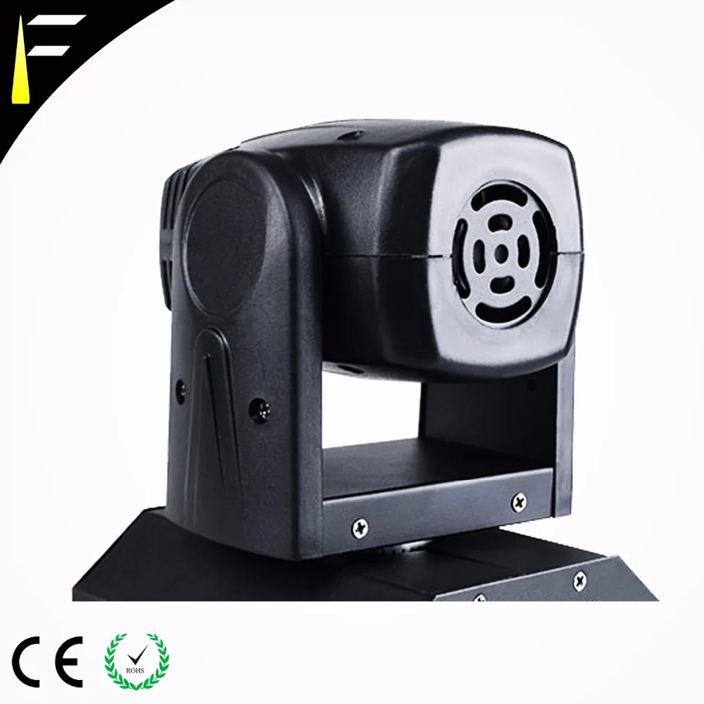 10 Вт DMX компактный сценический фильм/движущаяся головка освещения прожектор