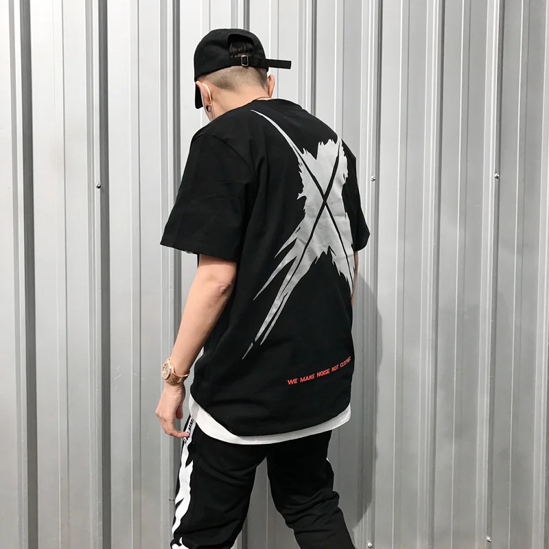 2018 модная летняя футболка хлопковая Футболка Swag s скейтборд золото серебро